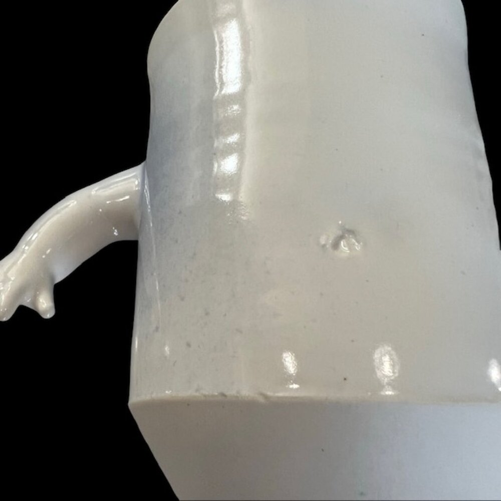 Unique Mug Featuring Baby Arm Handle and Belly Button Detail Artist Signed - Picture 5 of 8